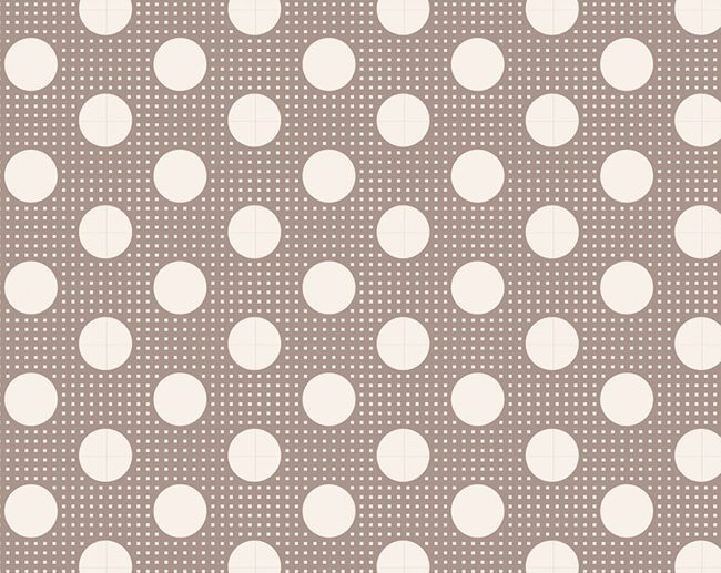 Tecido Medium Dots Grey Bolas Cinza | Tilda