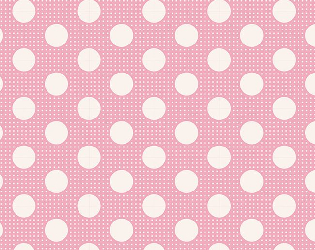 Tecido Medium Dots Pink Bolas Rosa | Tilda