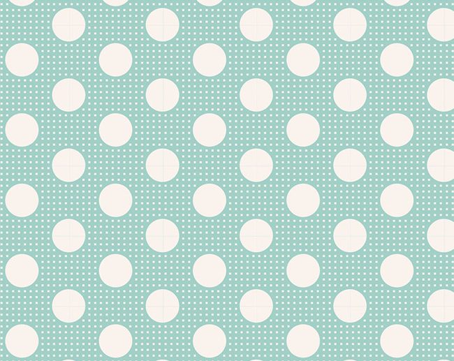 Tecido Medium Dots Teal Bolas Jade | Tilda