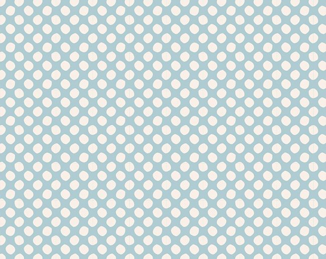 Tecido Paint Dots Light Blue Pintinhas Tinta Azul Claro | Tilda