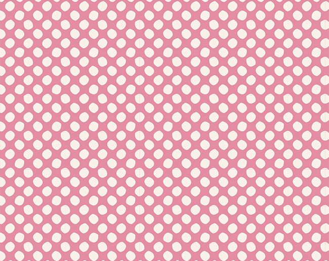 Tecido Paint Dots Pink Pintinhas Tinta Rosa | Tilda