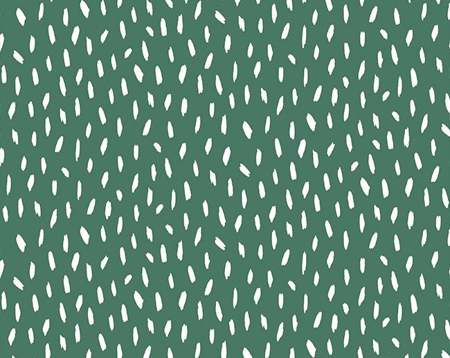 Tecido 60’s Ditsy Garden Pingos Verde | Poppy