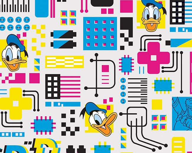 Tecido Disney Energy Donald