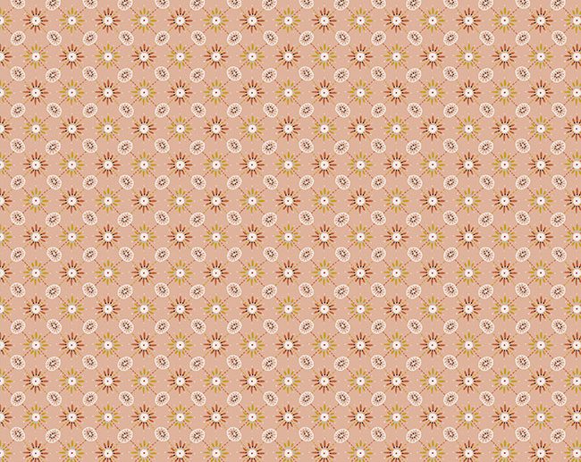 Tecido Emma Sparkle Abstracto Étnico Rosa Claro | Poppy