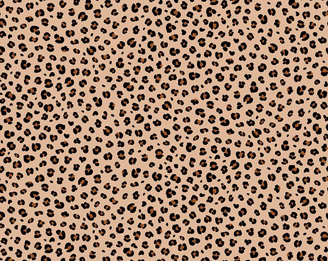 Tecido Padrão Animal Leopardo Bege | Poppy
