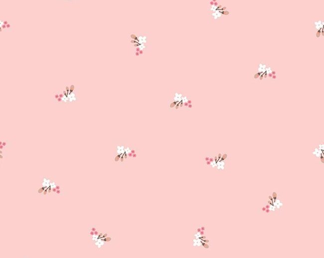 Tecido Spotted Floral Bouquet Rosa Glitter Rose Gold | Riley Blake