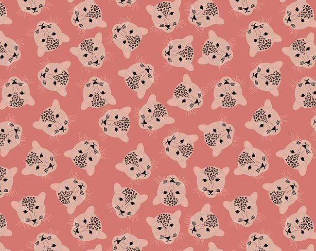 Tecido Spotted Main Leopardo Rosa Glitter Rose Gold | Riley Blake