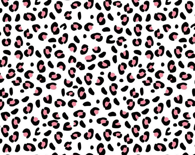 Tecido Spotted Padrão Animal Leopardo Branco | Riley Blake
