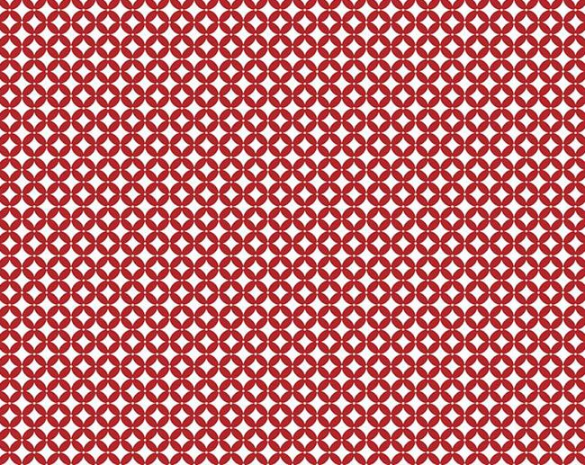 Tecido Winterland Cristal Geométrico Vermelho | Riley Blake