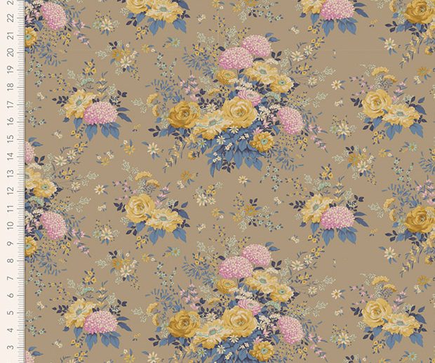 Tecido Wildgarden Sand Areia | Tilda