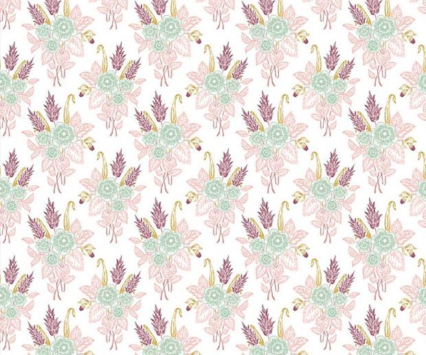Tecido Whimsical Romance Stipple White Branco | Riley Blake