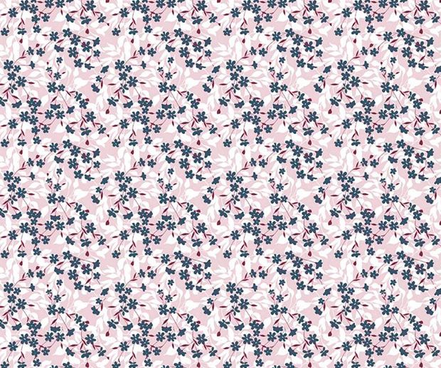 Tecido Whimsical Romance Willow Pine Pink Rosa | Riley Blake