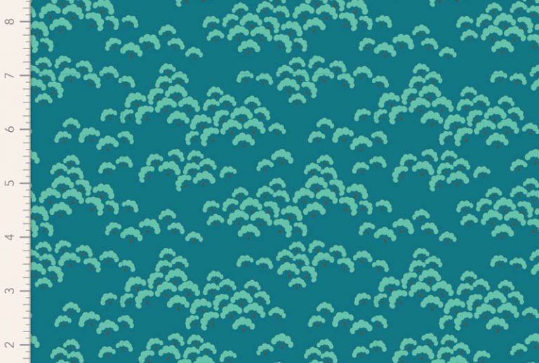Tecido Bloomsville – Cottonbloom Petrol