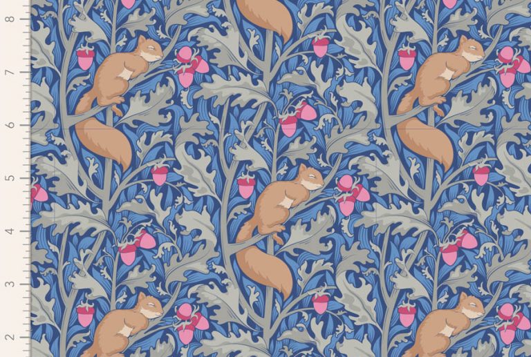 Tilda coleção Hibernation_Squireldream Blue