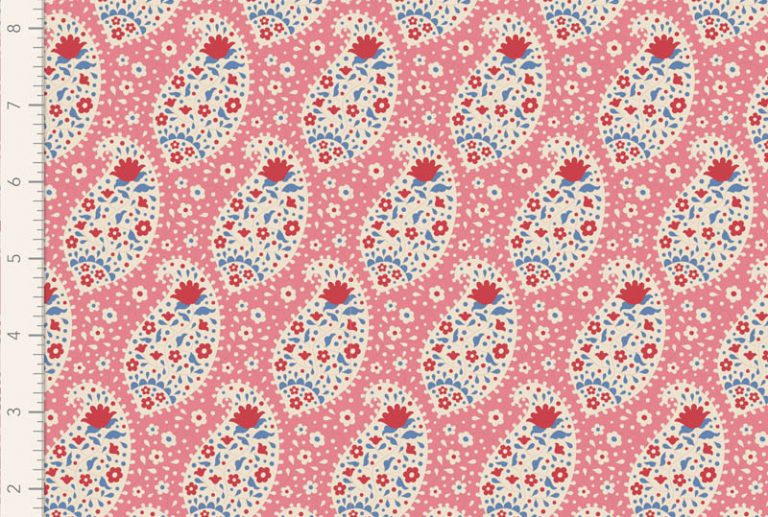 Tilda coleção Jubilee_Teardrop Pink