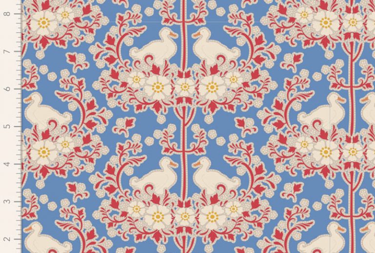Tilda coleção Jubilee_Duck Nest Blue